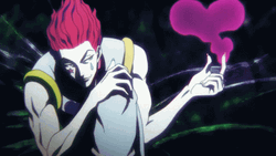 Hisoka Heart Bungee Gum GIF
