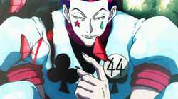 Hisoka Hemotropic Butterflies GIF