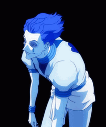 Hisoka Morow Slow Walk GIF