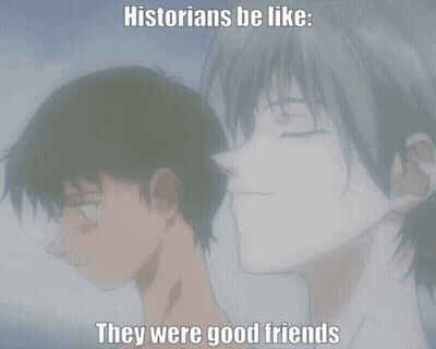 Historians Be Like Anime Characters GIF