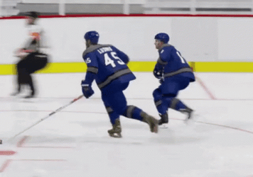 Hit Stick In Ice Hockey GIF