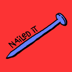 Hit The Nail On The Head Mobile Art GIF