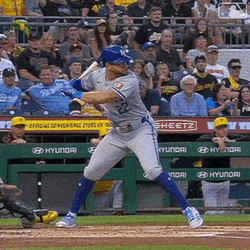 Hitting The Ball Major League Baseball GIF
