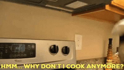 Hmm Why Don't I Cook Anymore Whirlpool Stove GIF
