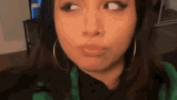 Hmmm Sideways Mouth Doubting Thinking Looking GIF