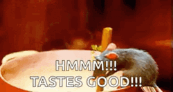 Hmmm Tastes Good Ratatouille GIF