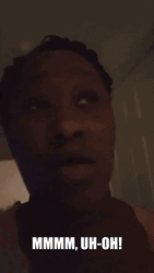 Hmmm Uh-Oh Curious GIF