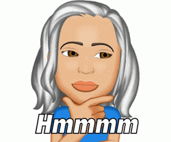 Hmmm White Haired Avatar Girl GIF