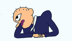 Hmph Bald Guy Got Bored GIF
