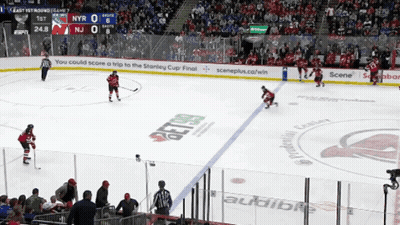Hockey Game Acquiring Jack Johnson GIF