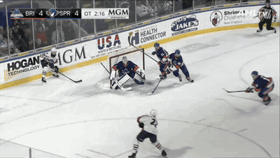 Hockey Game At MGM Score 2:16 GIF