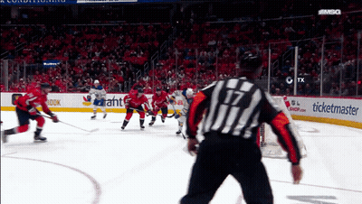 Hockey Game At Stadium GIF