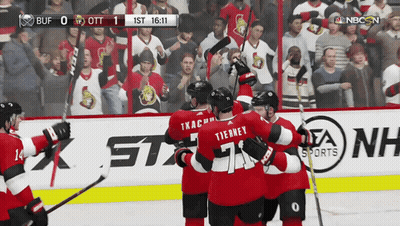 Hockey Game Between Buff And Ott GIF
