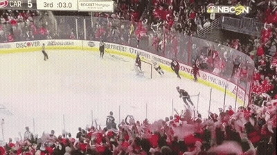 Hockey Game Broadcast On NBC GIF