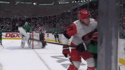 Hockey Game By Dex Sign GIF