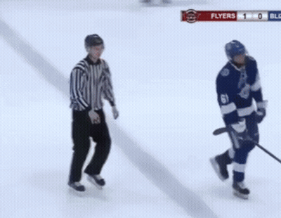 Hockey Game Flyers Vs Blue Jackets GIF