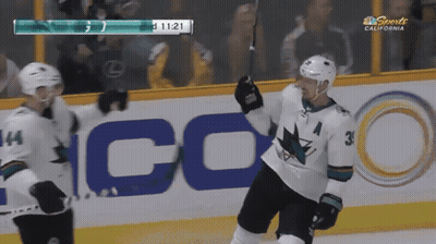 Hockey Game In California Score 11:21 GIF