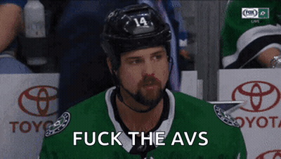 Hockey Game In Front Of 7 Eleven Banner GIF