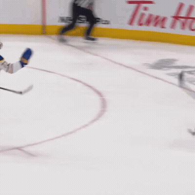 Hockey Game In Front Of Delta Ticketmaster Ad GIF