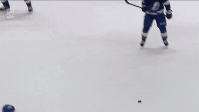 Hockey Game In Front Of Imaging Sign GIF