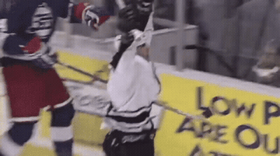 Hockey Game In Front Of Low B Are Ou Sign GIF