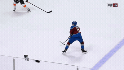 Hockey Game In Front Of Pepsi Ad GIF