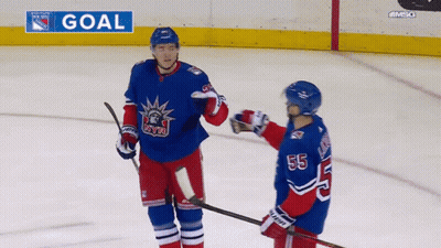 Hockey Game In Front Of Spectrum Ad GIF