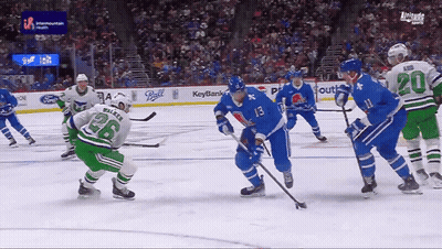 Hockey Game In KeyBank Stadium GIF