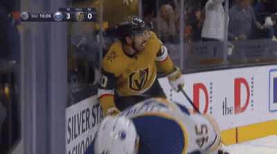 Hockey Game In Las Vegas 3-0 GIF