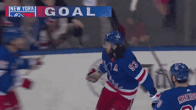 Hockey Game In New York GIF