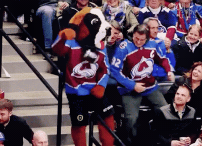 Hockey Game In Stadium GIF