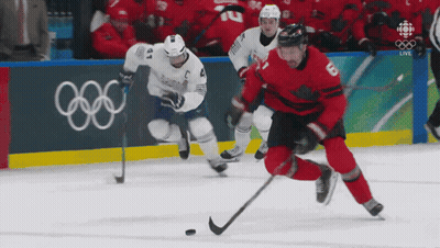 Hockey Game Olympics Logo GIF