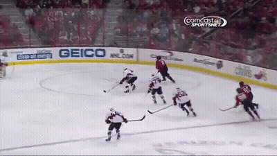 Hockey Game On Comcast SportsNet GIF