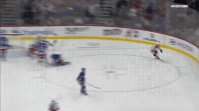 Hockey Game On Ice With Letters S And L GIF