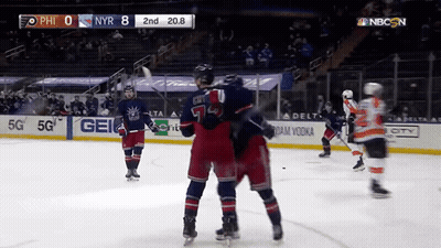 Hockey Game On NBC GIF
