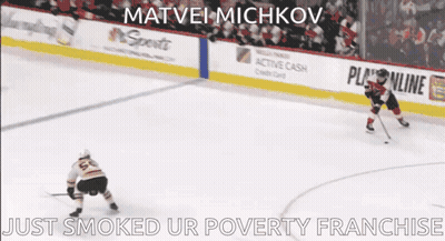 Hockey Game Saying Just Smoked Ur Poverty Franchise GIF