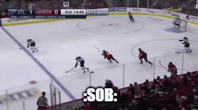 Hockey Game Score 1-0 GIF