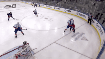 Hockey Game Sponsored By Pepsi And Hub GIF