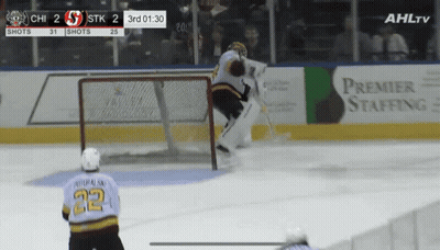 Hockey Game Tied 2-2 GIF