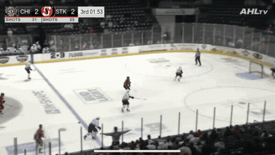Hockey Game Tied 2-2 GIF