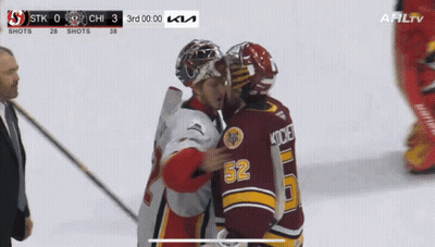 Hockey Game Tied 3-3 GIF