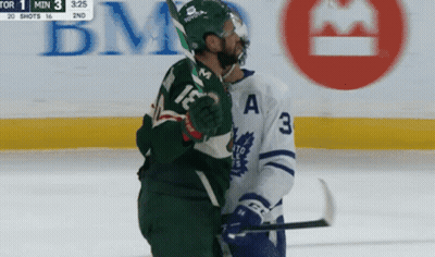 Hockey Game Toronto Maple Leafs Milwaukee Wild