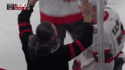 Hockey Game Toronto Maple Leafs Vs Calgary Storm Chasers GIF