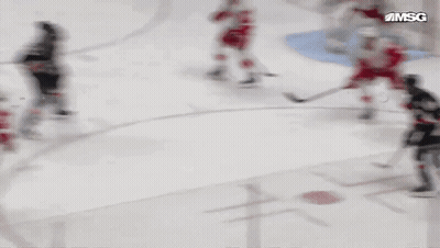 Hockey Game With Bud Light Logo GIF