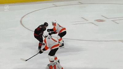 Hockey Game With Comcast Business Ad GIF
