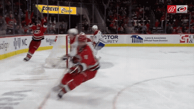 Hockey Game With Forever Clear Sign GIF
