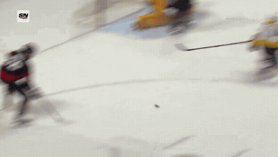 Hockey Game With SN Logo GIF