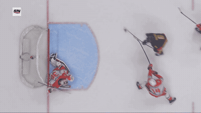 Hockey Game With SN Logo GIF