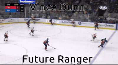 Hockey Game With Vince Dunn On Top GIF