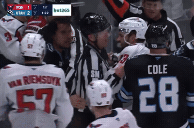 Hockey Game WSM Vs Utah Score 1 To 7 GIF